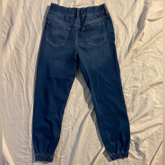 Gap Kids Jean joggers, size M - Picture 3 of 3